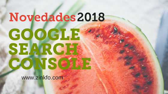 Nueva search console de Google