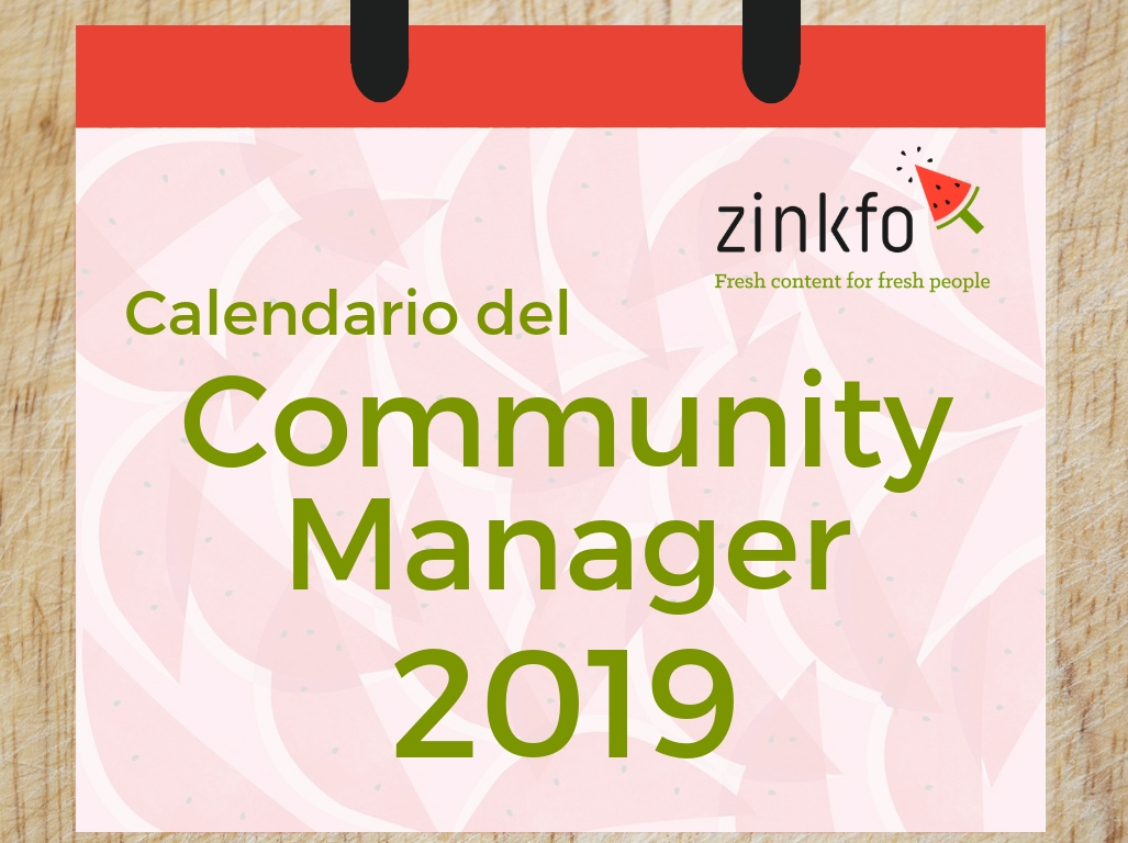 Calendario Community Manager